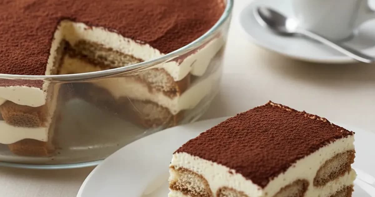 Klassisches Tiramisu