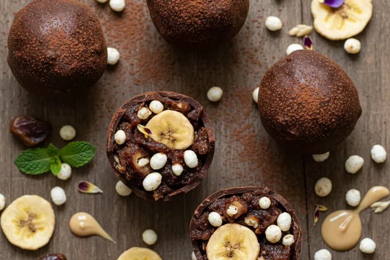 Mitternachts-Snack: Crunchy Brownie Eggs