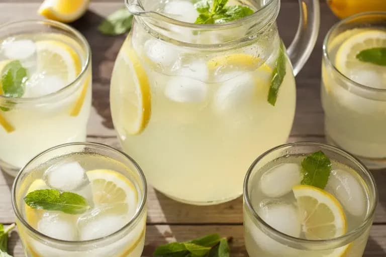 Selbstgemachte Limonade