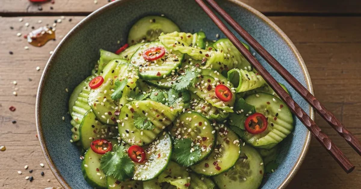 Thorstens Lieblings-Gurkensalat